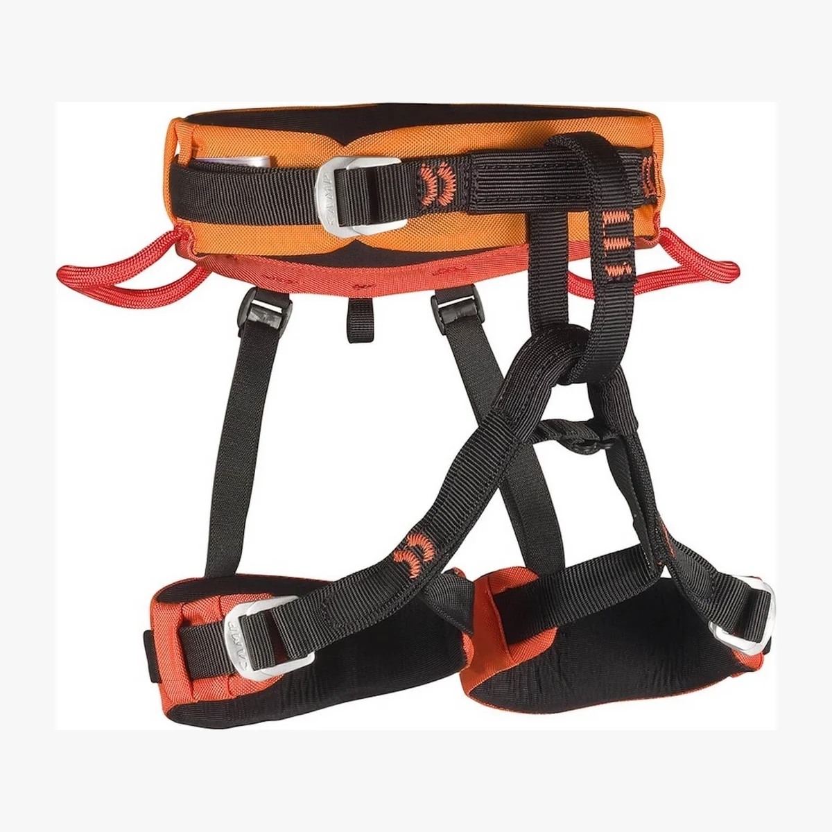 CAMP climbing harness with safety lanyards for Mount Elbrus equipment rental in Terskol