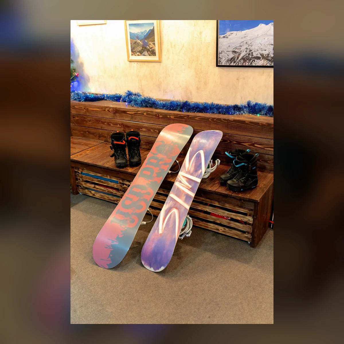 Zestaw snowboardowy z butami